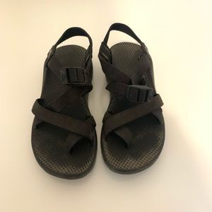 Chacos. In good used condition. Signs of wear in pictures around straps.